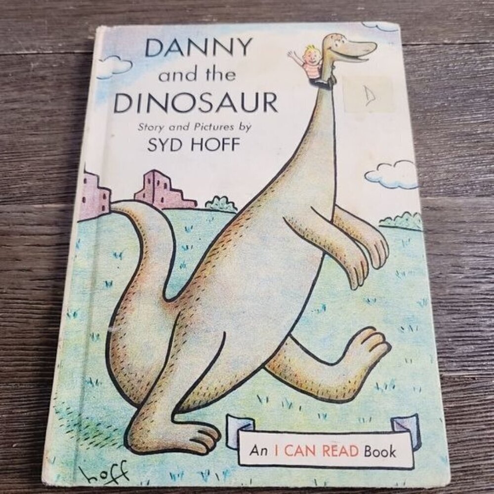 Vintage 1958 Danny and The Dinosaur by Syd Hoff An I Can Read Book Hardcover